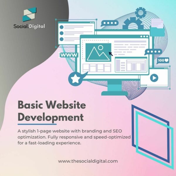 Basic - Website Development Package | The Social Digital